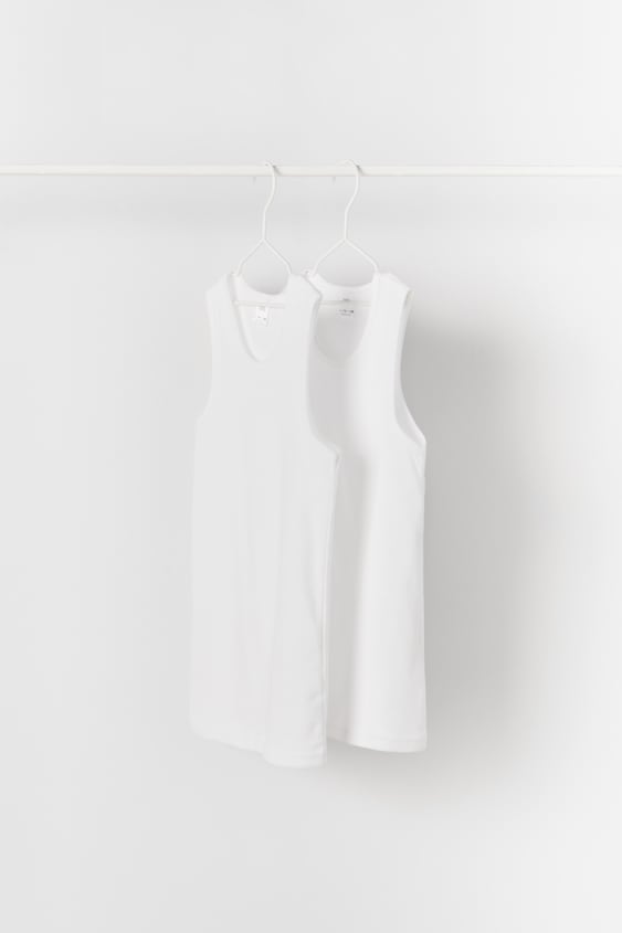 KIDS/ TWO-PACK OF BASIC TANK TOPS