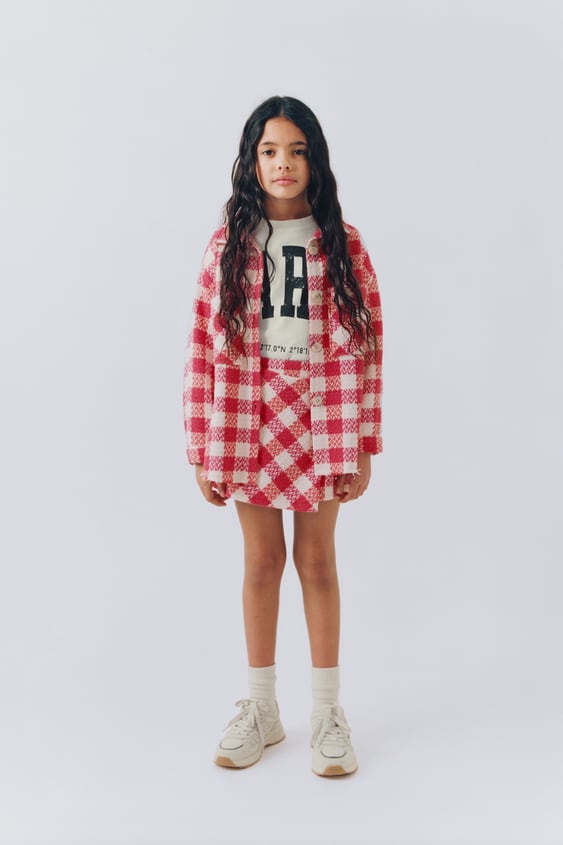 GINGHAM SKORT