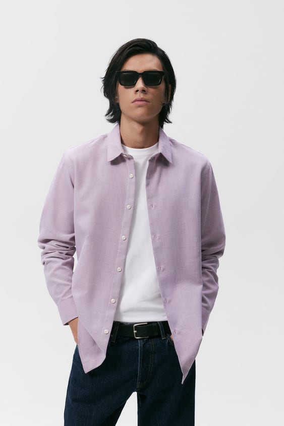 EASY CARE TEXTURED SHIRT