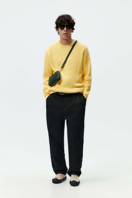 OVERSIZED COTTON SWEATER