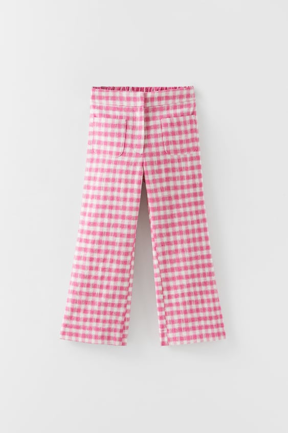 GINGHAM PANTS