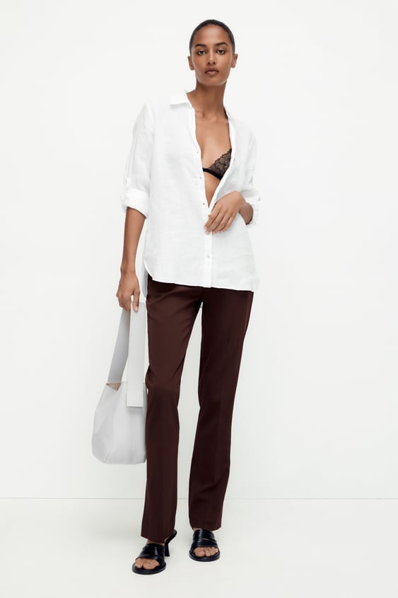 BASIC LINEN SHIRT