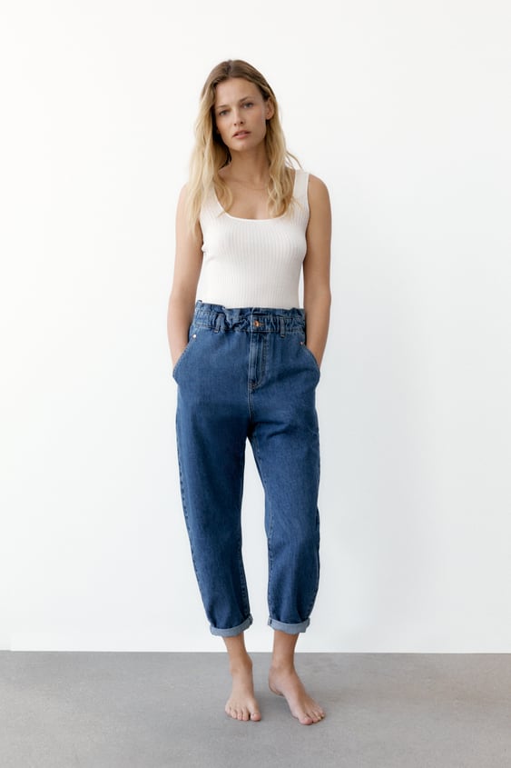 Z1975 BAGGY PAPERBAG JEANS