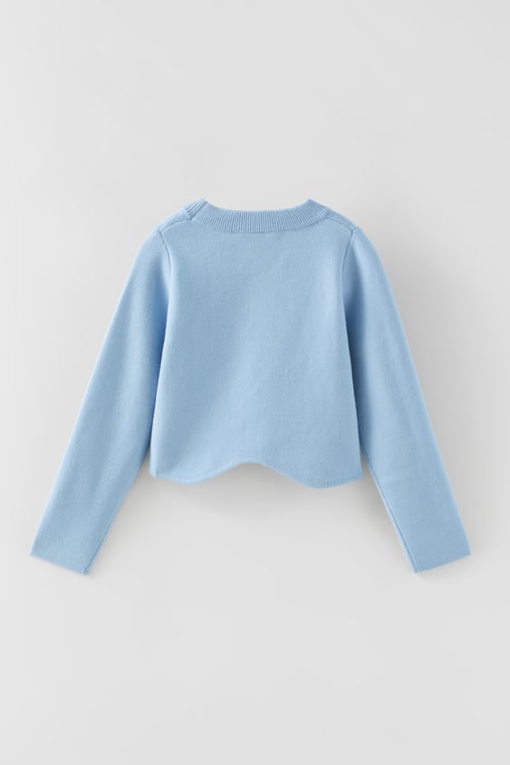 CROP KNIT SWEATER