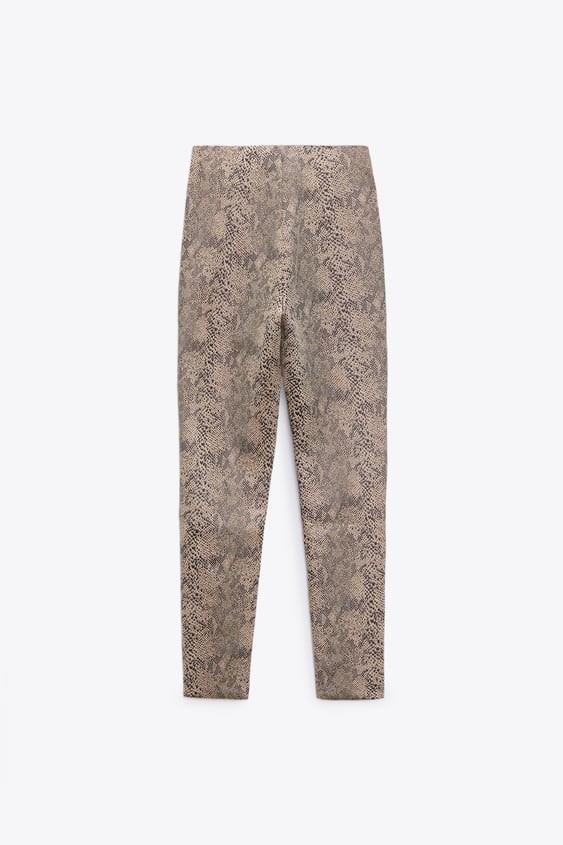 FAUX SUEDE LEGGINGS