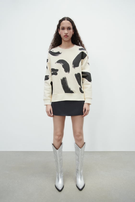 PRINTED SWEATSHIRT