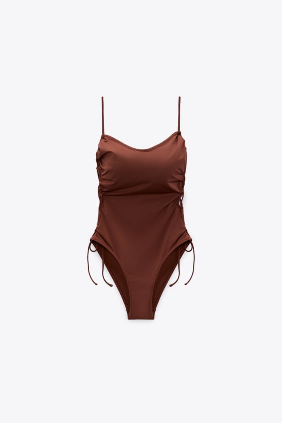 SIDE TIE SWIMSUIT