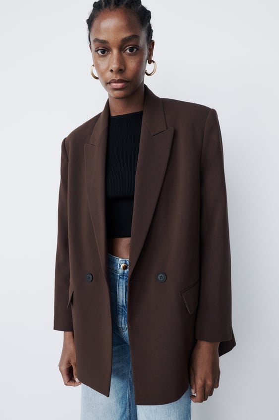 OVERSIZED DOUBLE BREASTED JACKET