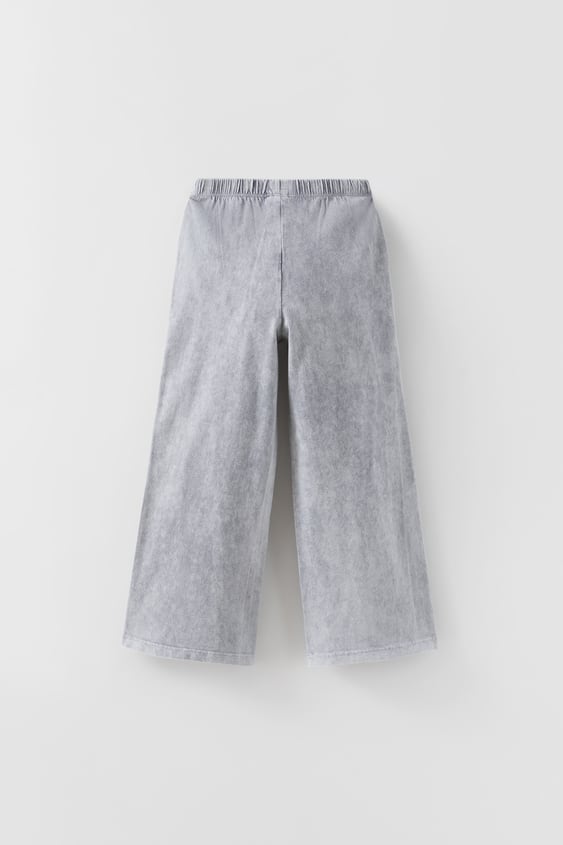 WASHED PANTS WITH POCKETS