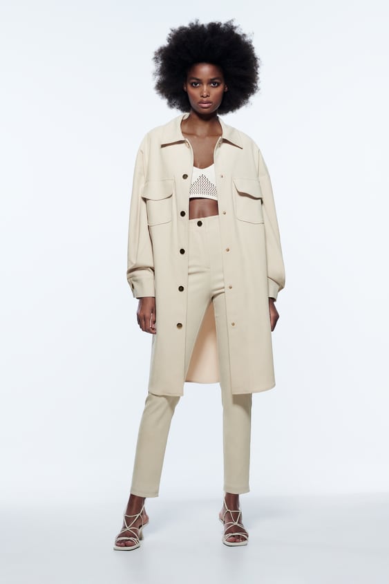 EXTRA LONG OVERSHIRT