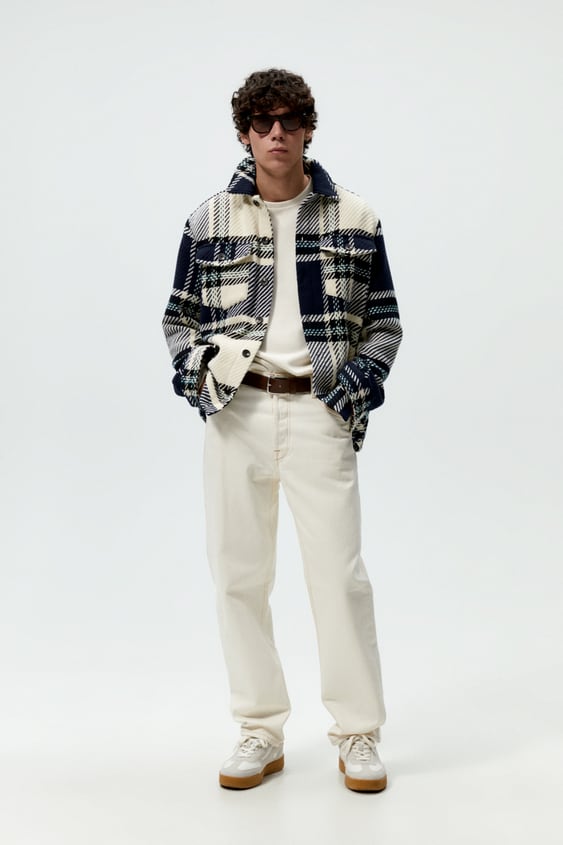 PLAID OVERSHIRT
