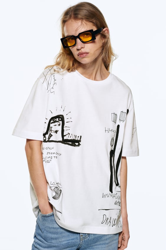 EMBROIDERED DRAWING SHIRT