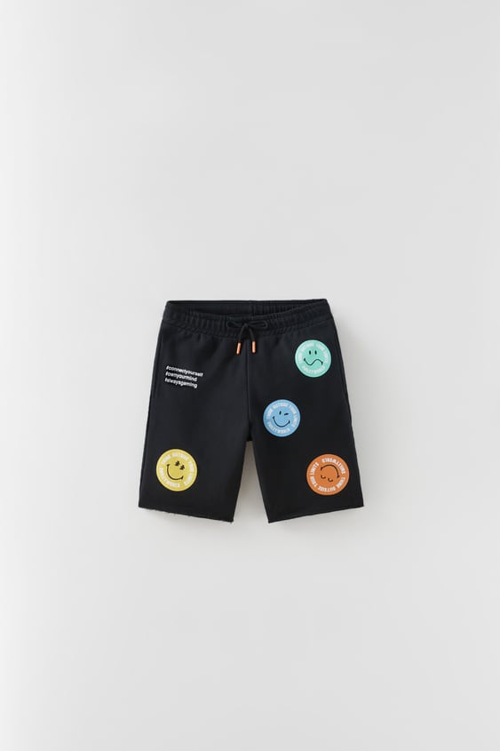 PLUSH SMILEYWORLD HAPPY COLLECTION SHORTS
