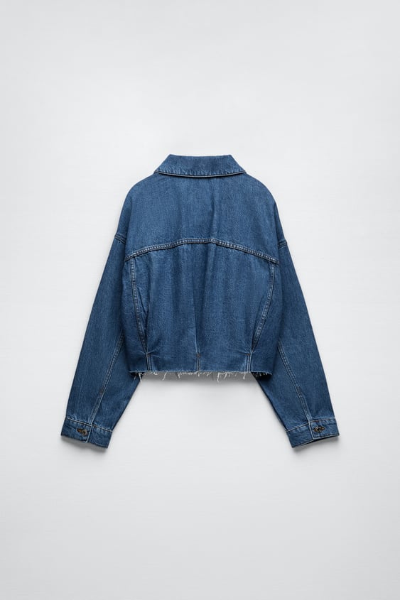 CROPPED DENIM JACKET
