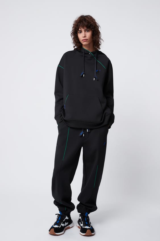 CONTRASTING ADERERROR SWEATSHIRT