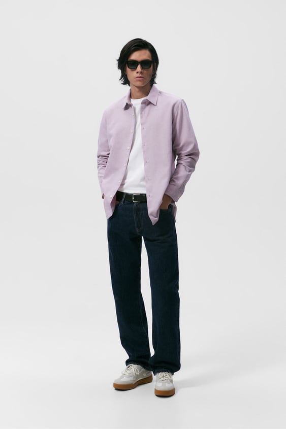 EASY CARE TEXTURED SHIRT