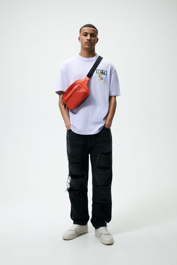 COMBINATION PRINT T-SHIRT