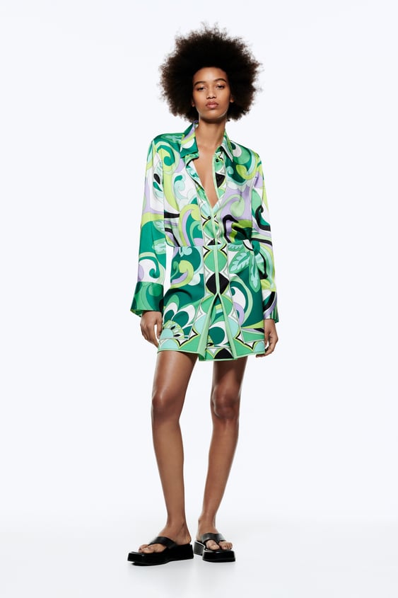 PRINTED BLOUSE