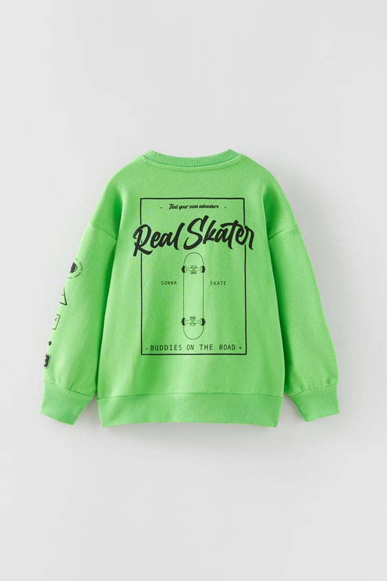 NEON SKATE SWEATSHIRT