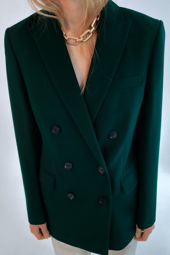 TAILORED DOUBLE BREASTED BLAZER