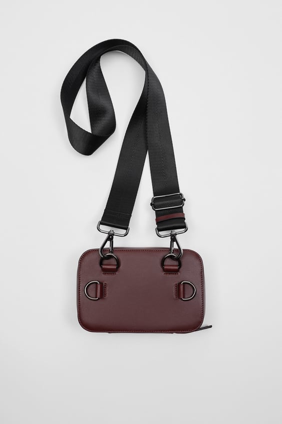 LEATHER CROSSBODY BAG