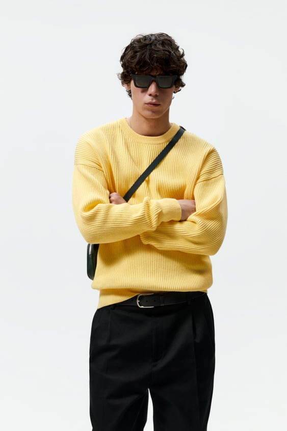 OVERSIZED COTTON SWEATER