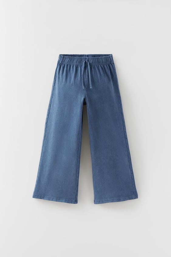 WASHED PANTS WITH POCKETS