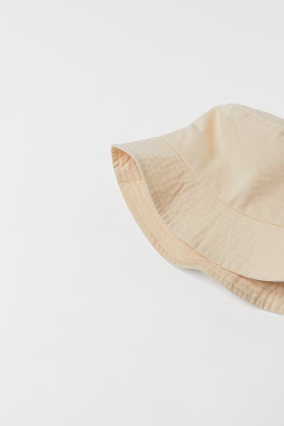 KIDS/ LABEL TWILL BUCKET HAT