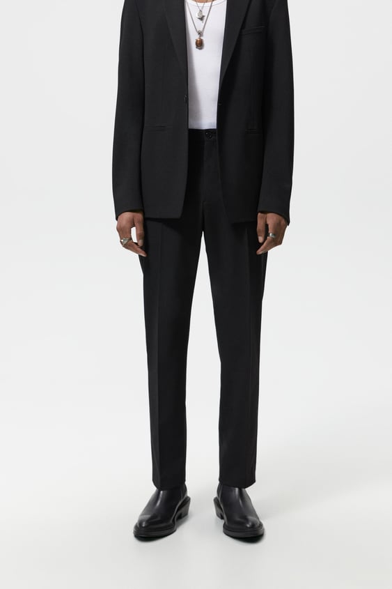 REGULAR SUIT PANTS