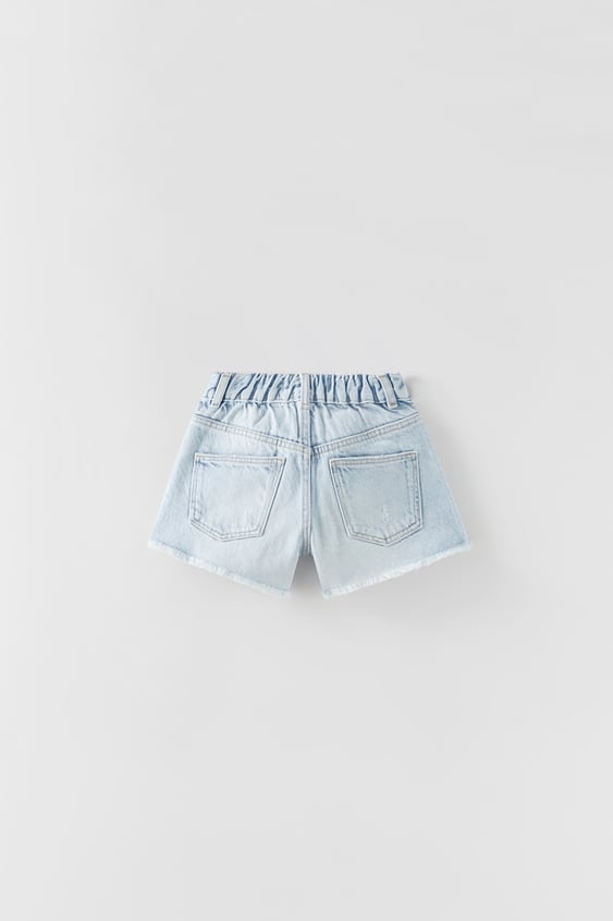 RIPPED MOM FIT SHORTS