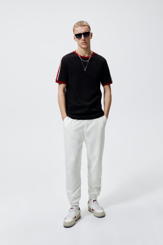 SIDE STRIPE T-SHIRT