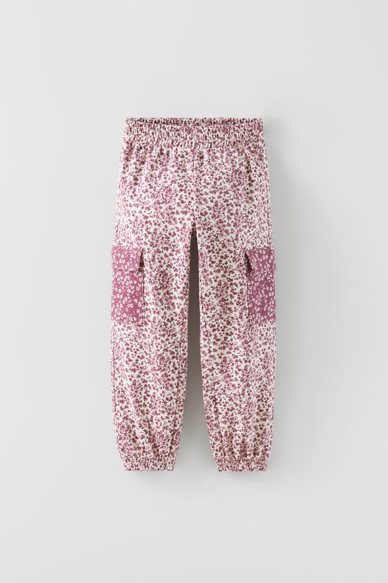 PATCHWORK JOGGER PANTS