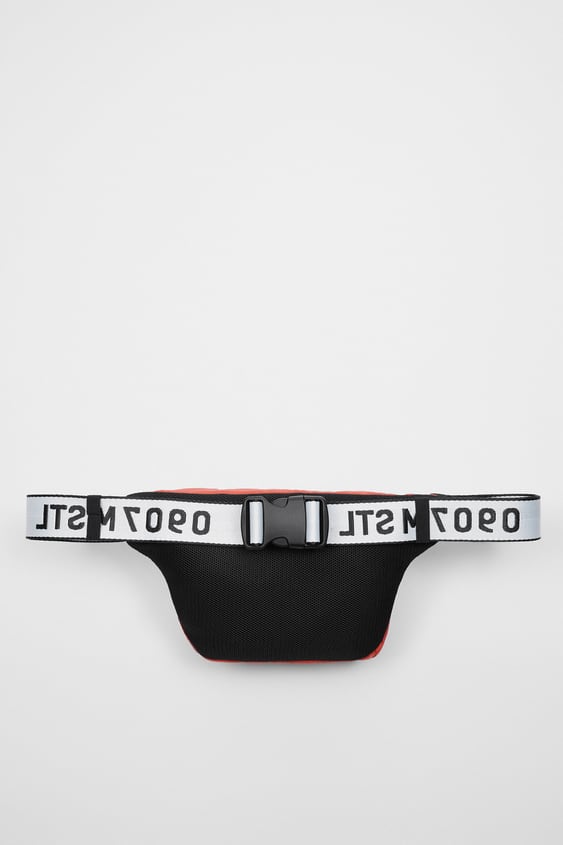 LETTERED BELT BAG