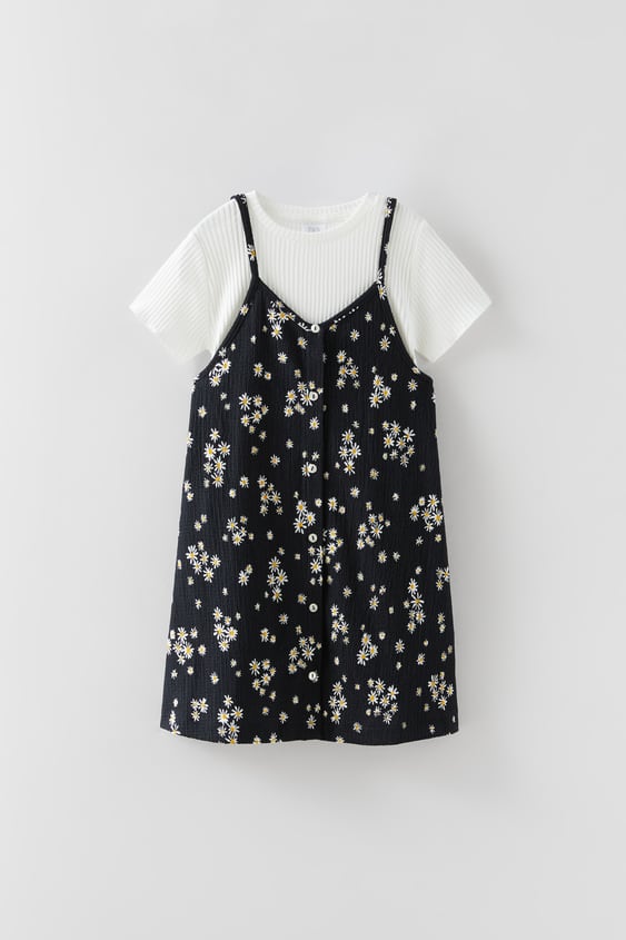 COMBINATION T-SHIRT DRESS