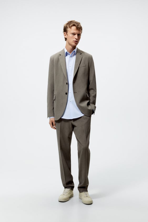 STRETCH SUIT PANTS