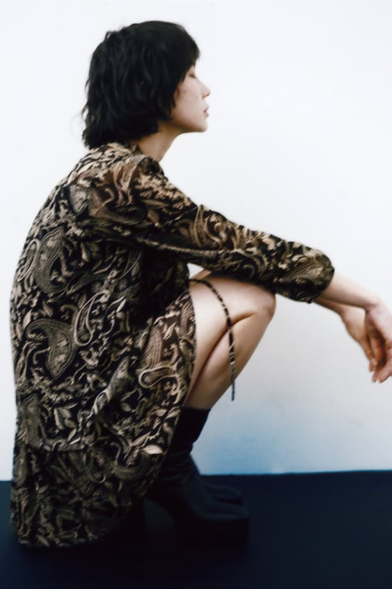 PRINTED SHORT DRESS