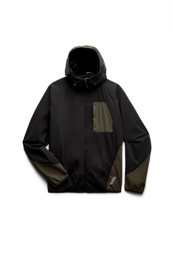 COLOR BLOCK WINDBREAKER JACKET
