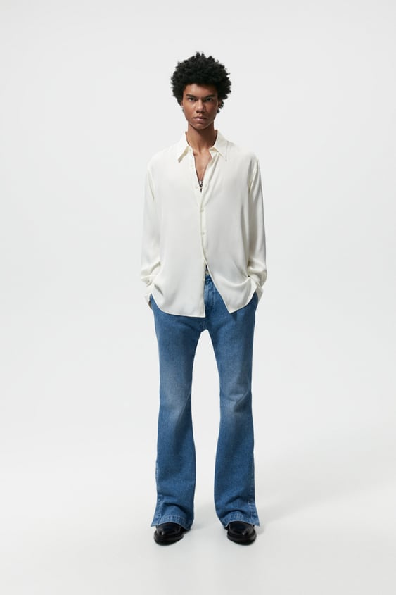 FLARED FIT JEANS