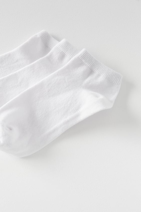 KIDS/ THREE-PACK OF BASIC SHORT SOCKS