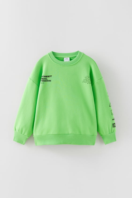NEON SKATE SWEATSHIRT