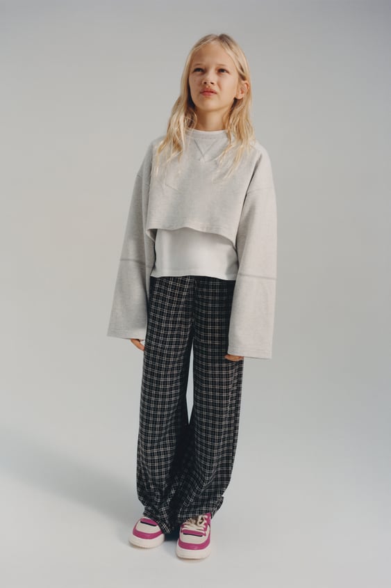 PLAID PANTS