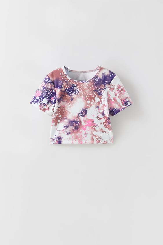 SPORTY PRINTED T-SHIRT