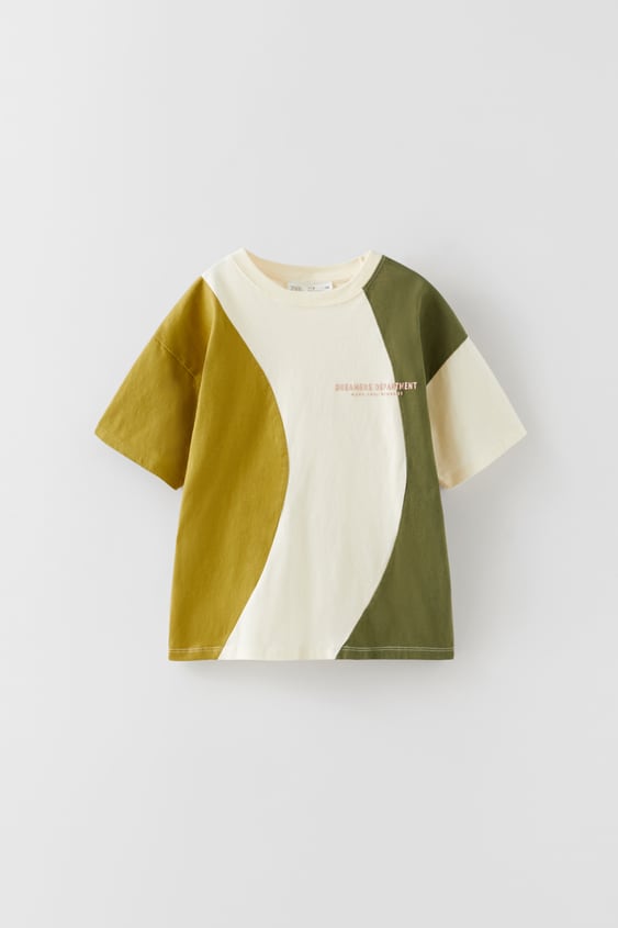 COLOR BLOCK T-SHIRT