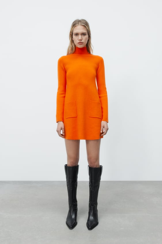 SHORT KNIT DRESS