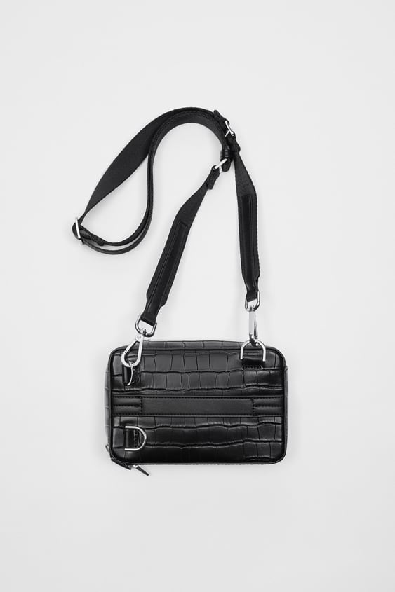 ANIMAL PRINT MINI CROSSBODY BAG