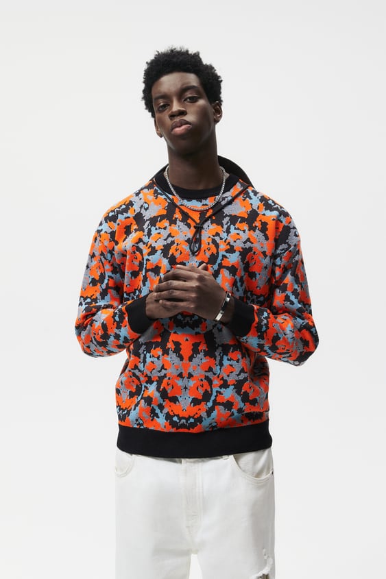 ABSTRACT JACQUARD SWEATER