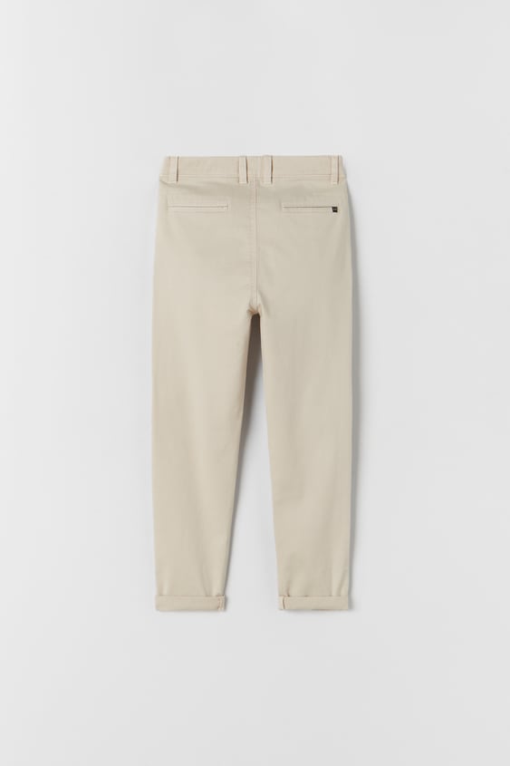 BASIC CHINO PANTS
