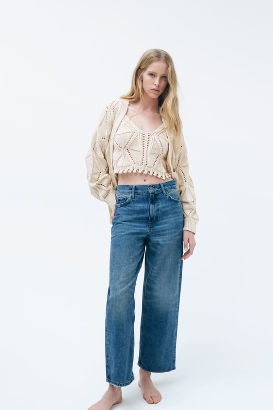 OPEN KNIT JACKET