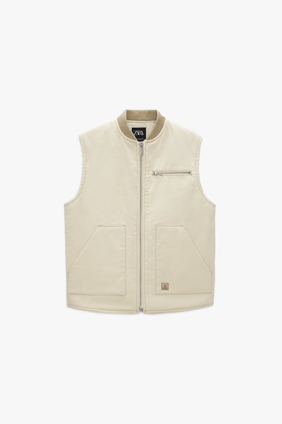 PADDED COTTON VEST
