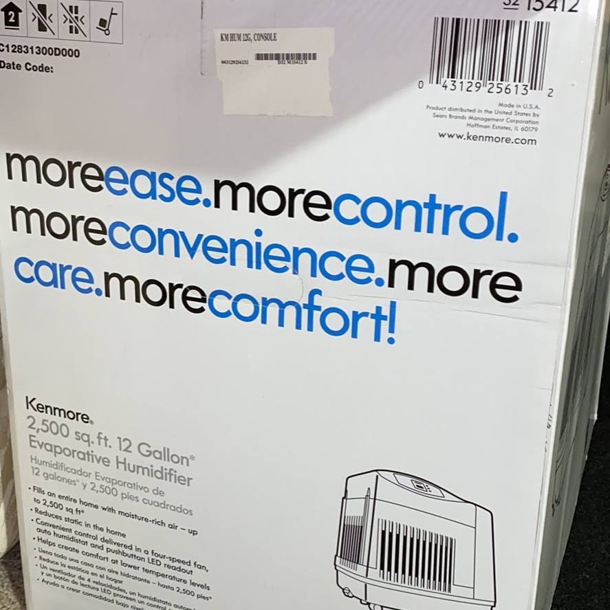 Kenmore 15412 Evaporative Humidifier (3.9 Gallon Capacity)